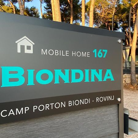 Mobile Home Biondina Camp Porton Nature Hideouts Rovinj Bagian luar foto