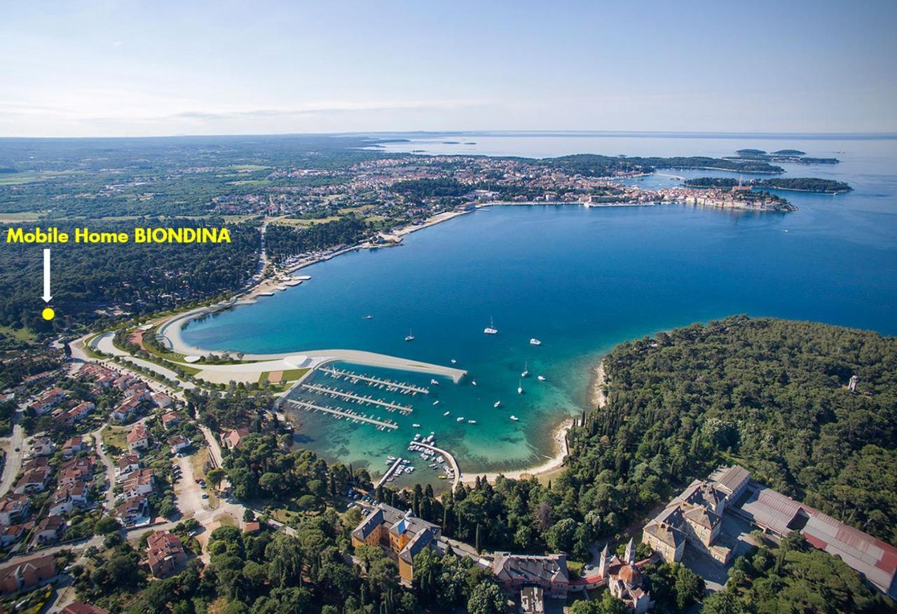 Mobile Home Biondina Camp Porton Nature Hideouts Rovinj Bagian luar foto